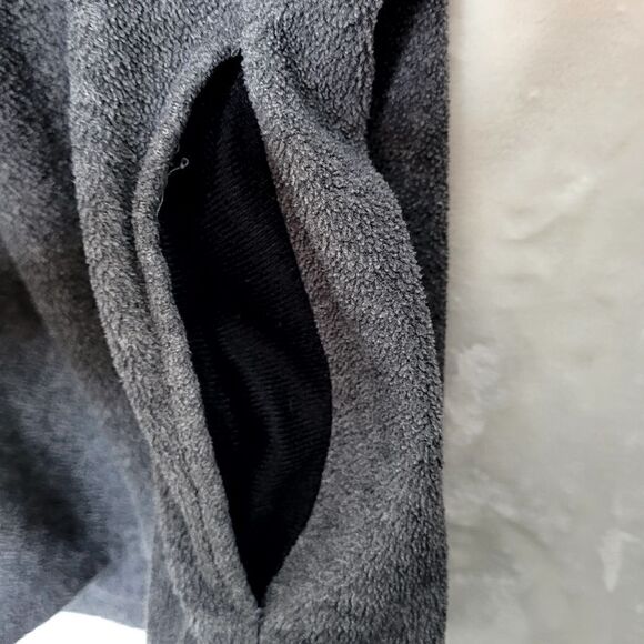 Vintage ESPN Magazine Fleece Pullover Quarter Zip Sweater Size XL - Picture 7 of 8